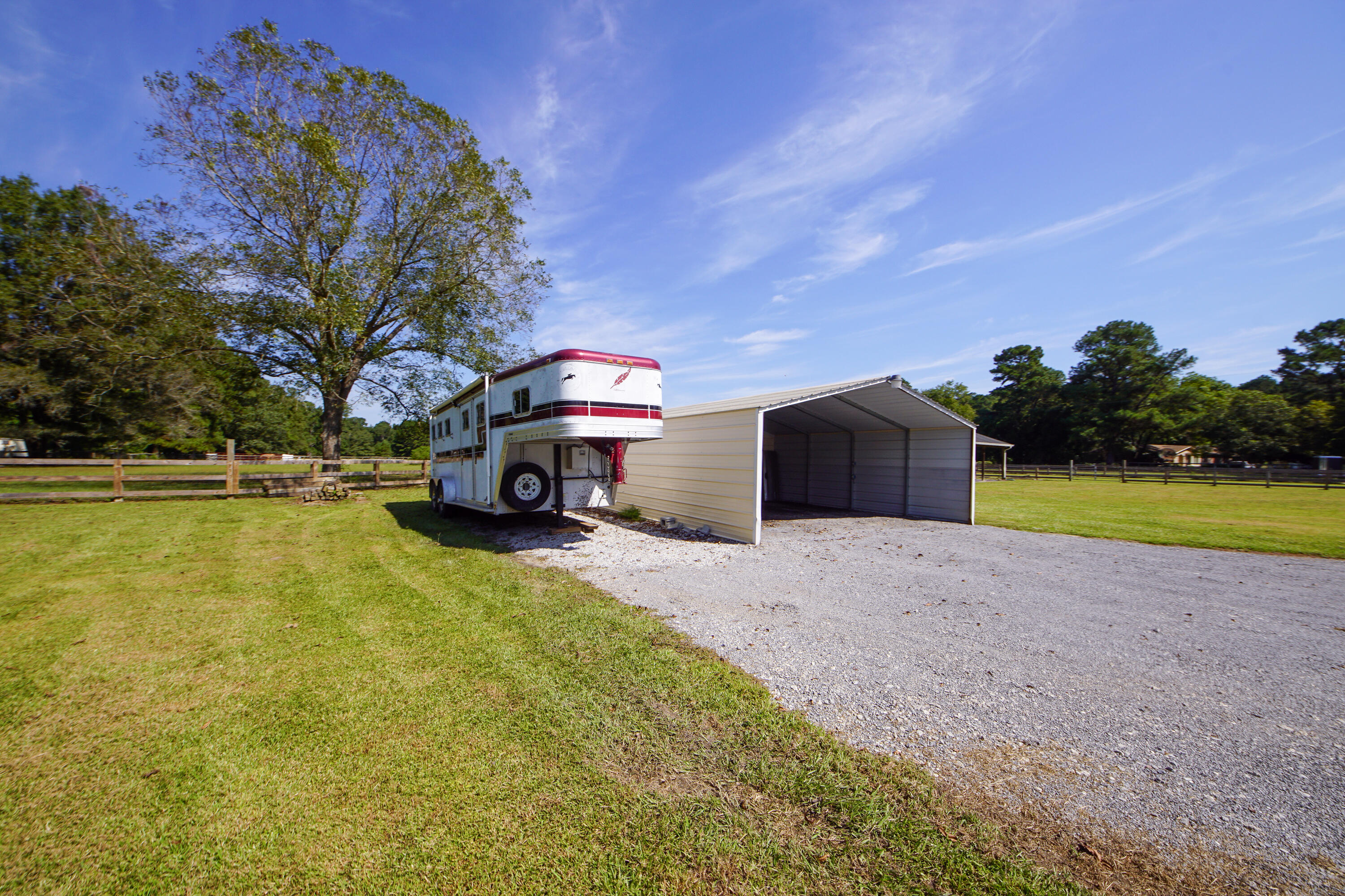 278 Campbell Road Ridgeville, SC 29472 - Photo 35 of 59 Covered carport and Utility Shed