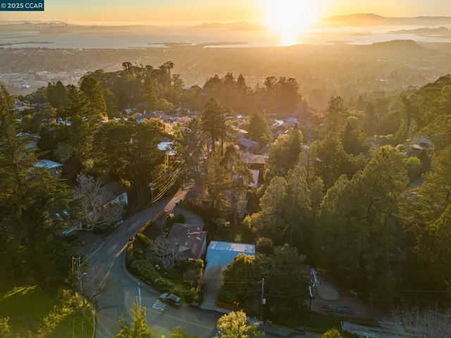 view of city and mountain