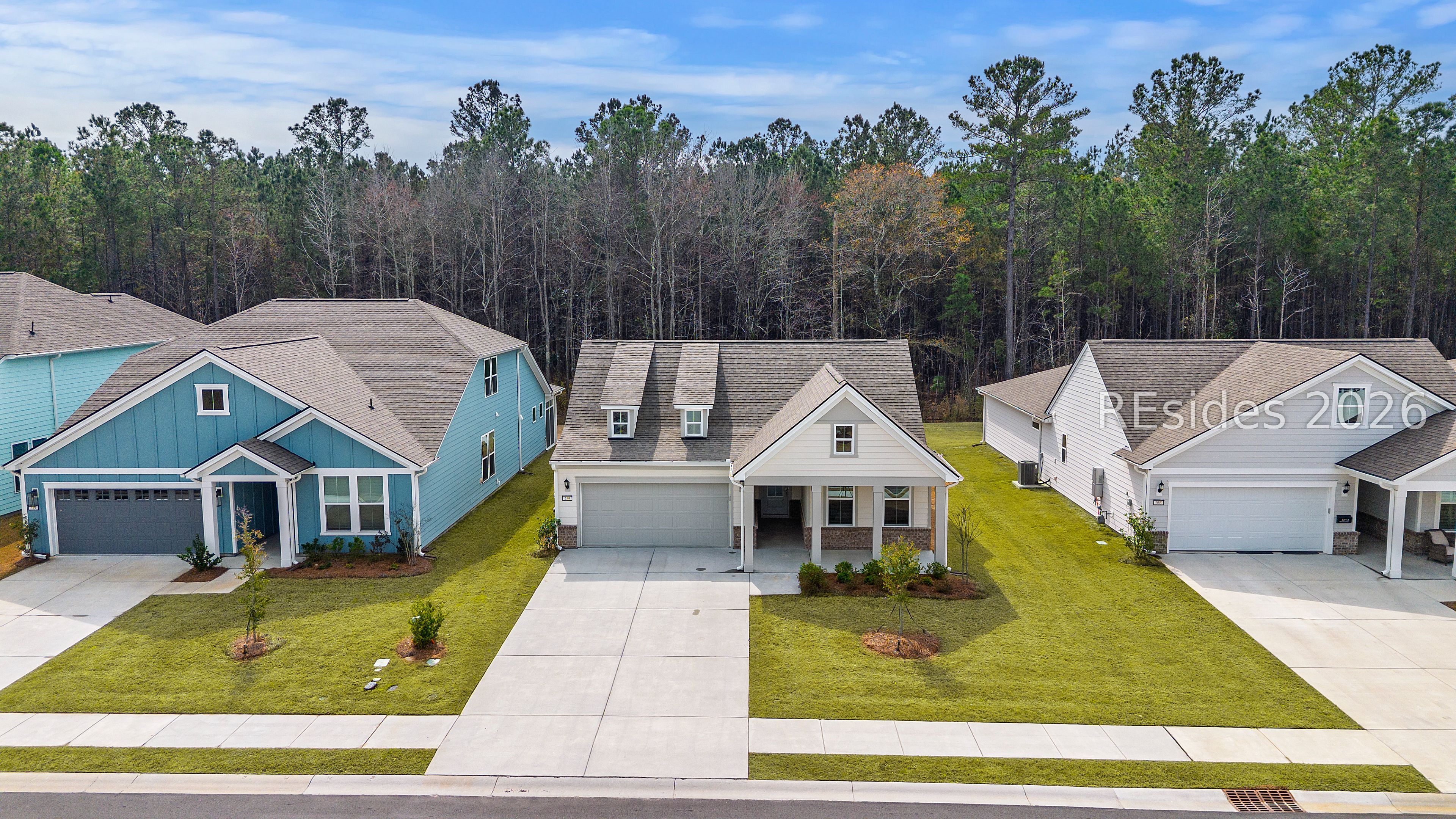 539 Sunfish Way Bluffton, SC 29909 - Photo 57 of 71 Drone View from street