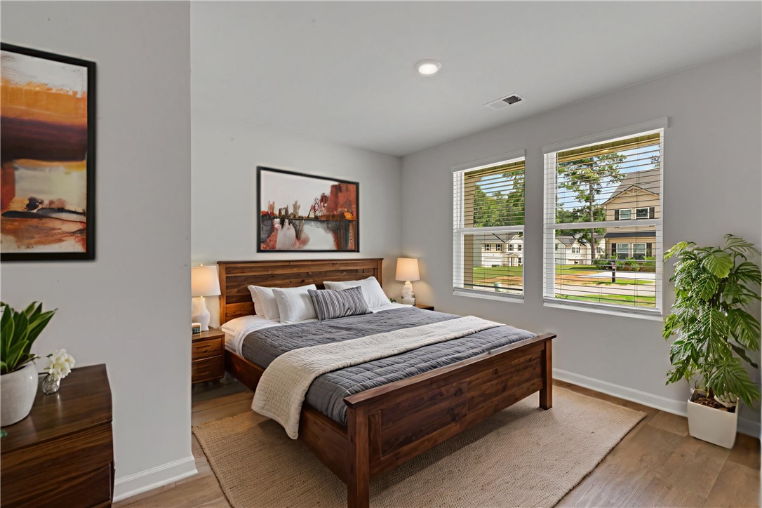 409 Fairfax Street Anderson, SC 29625 - Photo 5 of 37 First floor bedroom or office (Virtually Staged)
