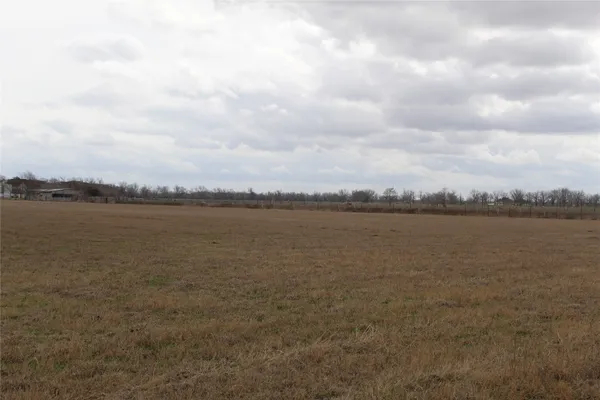 a view of a lake from a yard