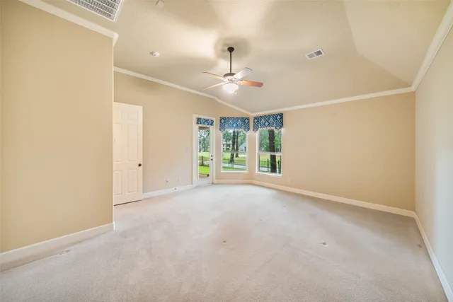 a bathroom with a sink a mirror and vanity