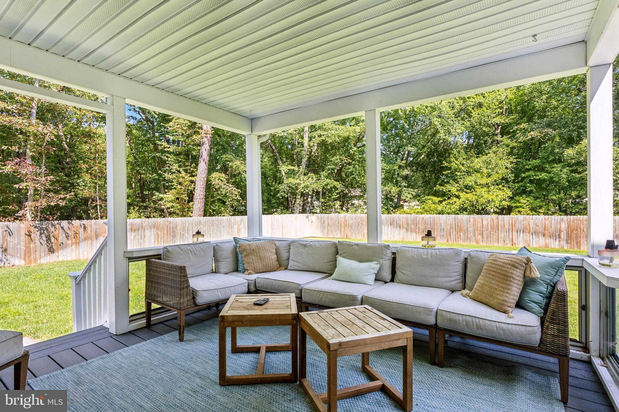 111 Heath Road Medford, NJ 08055 - Photo 3 of 26 Porch Overlooking Yard