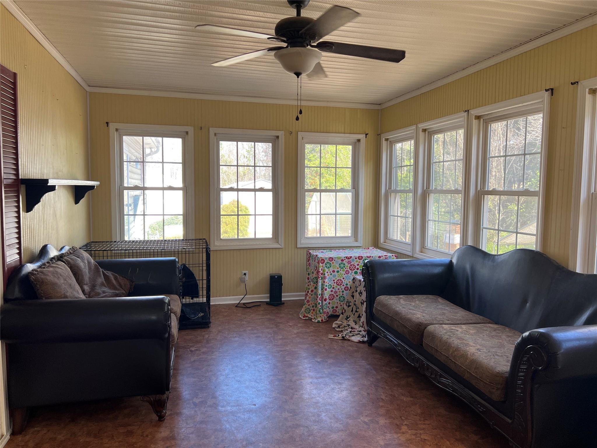 314 Windy Ridge Drive Rutherfordton, NC 28139 - Photo 29 of 46 a living room with furniture and a large window