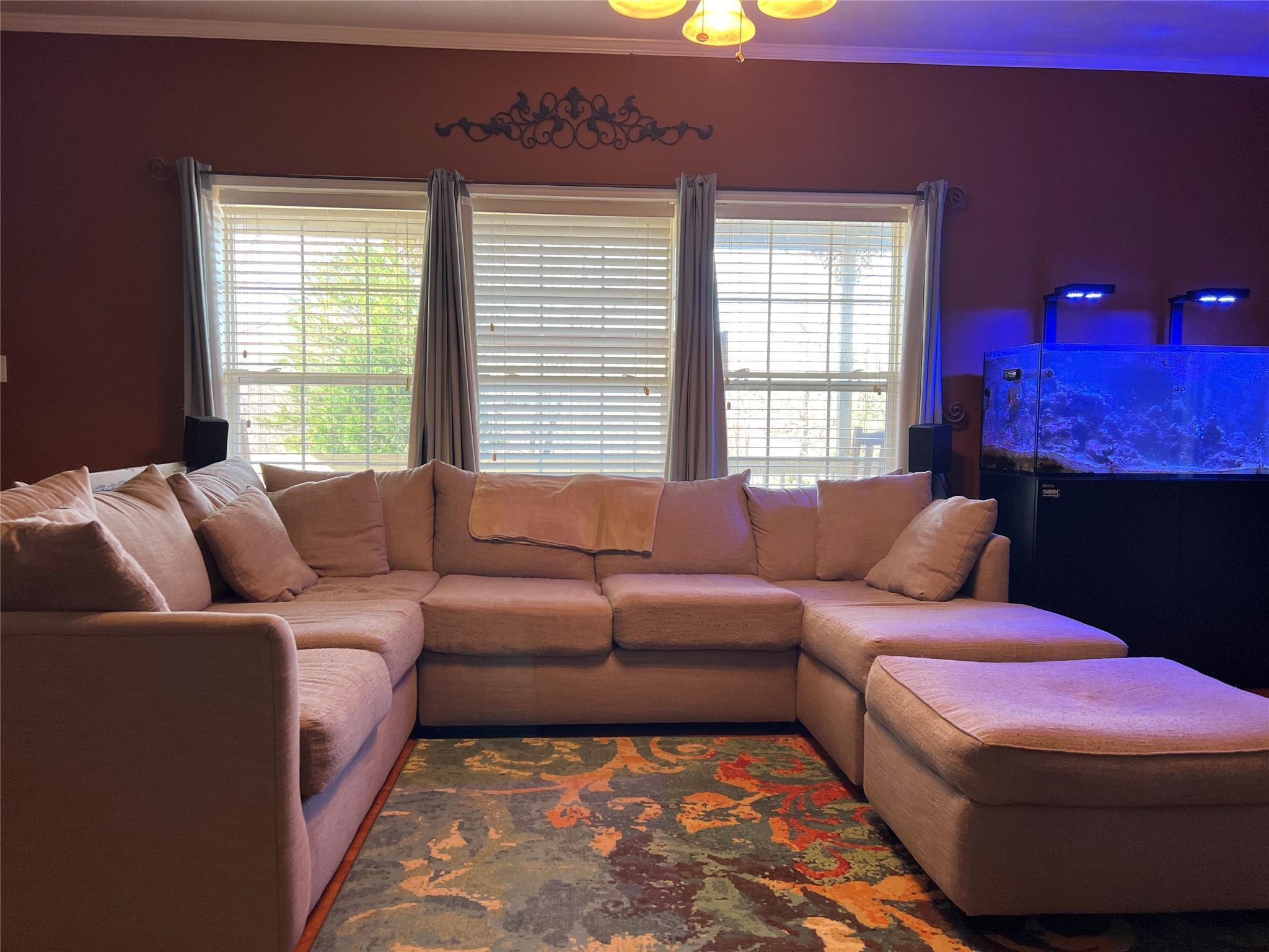 314 Windy Ridge Drive Rutherfordton, NC 28139 - Photo 10 of 46 a living room with furniture and a large window