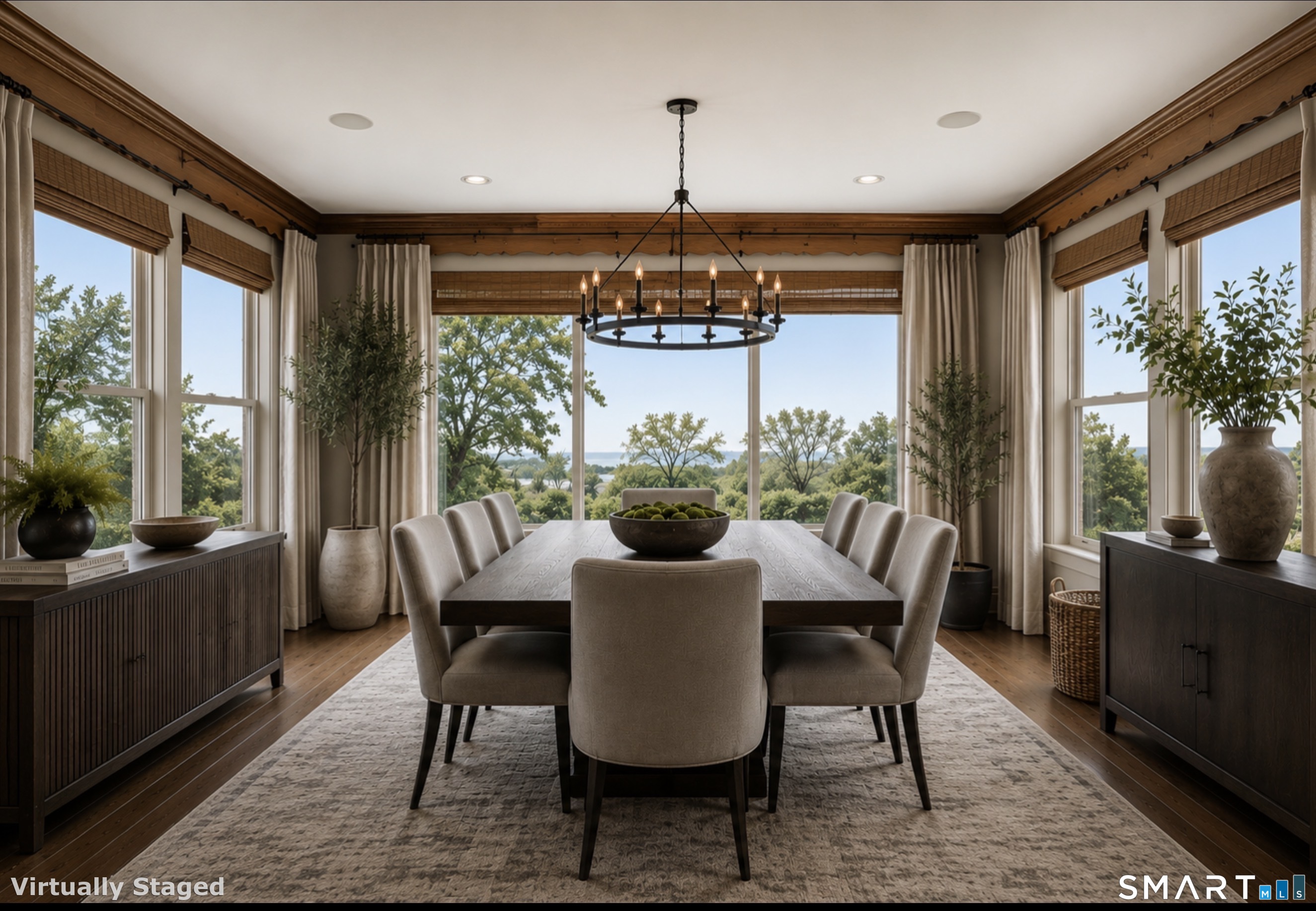 7 Sasqua Road Norwalk, CT 06855 - Photo 12 of 40 Virtually Reimagined Family Room Dining
