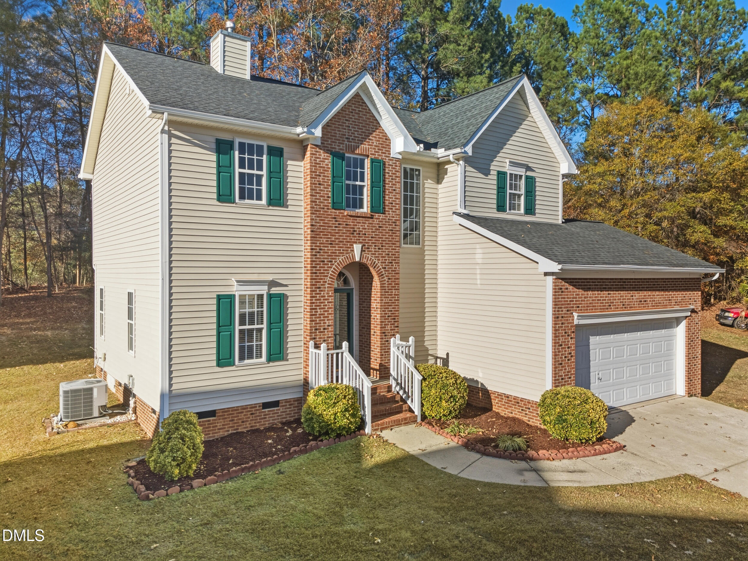 8005 Mill Bluff Court Raleigh, NC 27616 - Photo 36 of 47 Front Exterior Alternate View