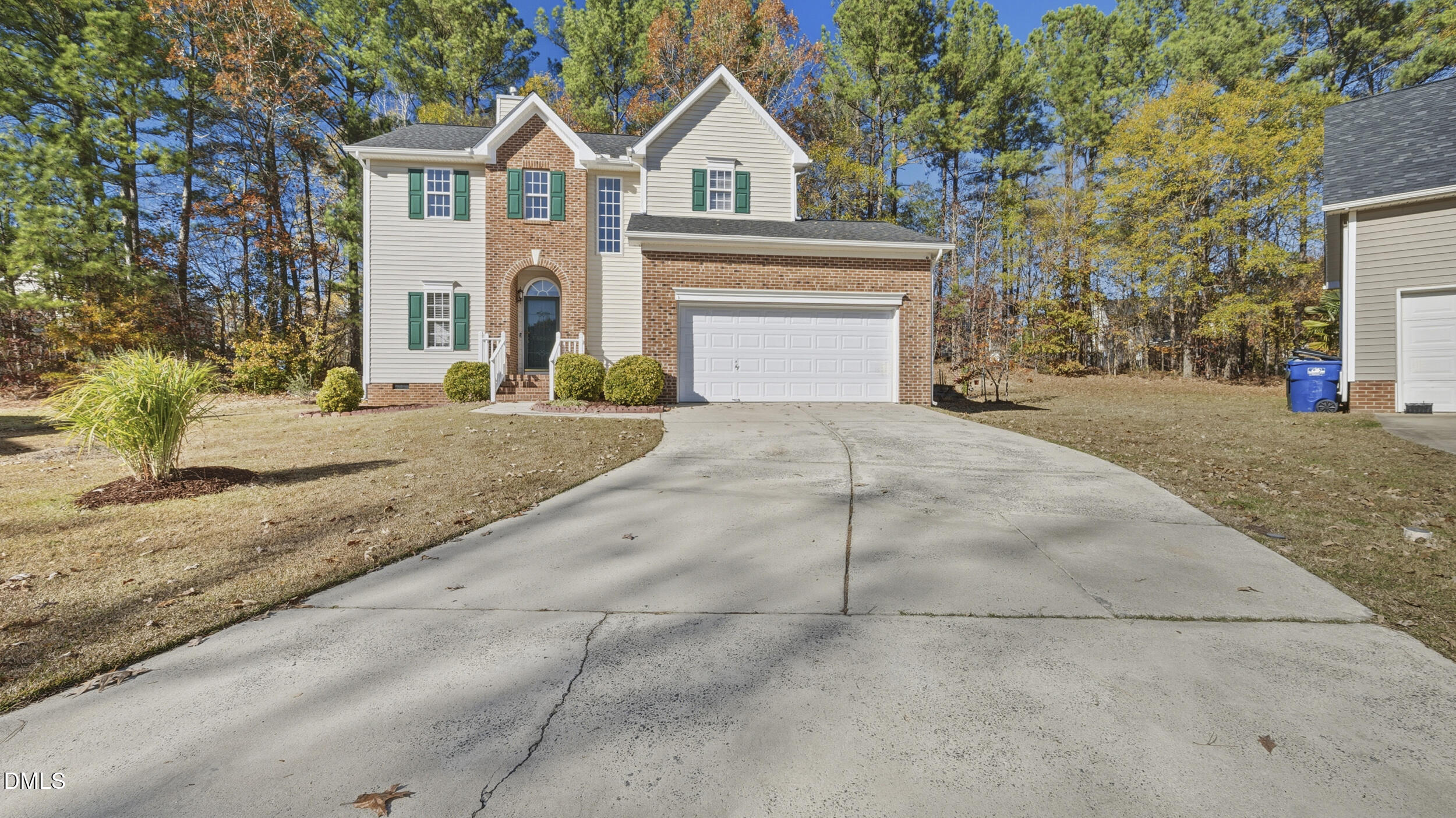 8005 Mill Bluff Court Raleigh, NC 27616 - Photo 38 of 47 Front Exterior Alternate View