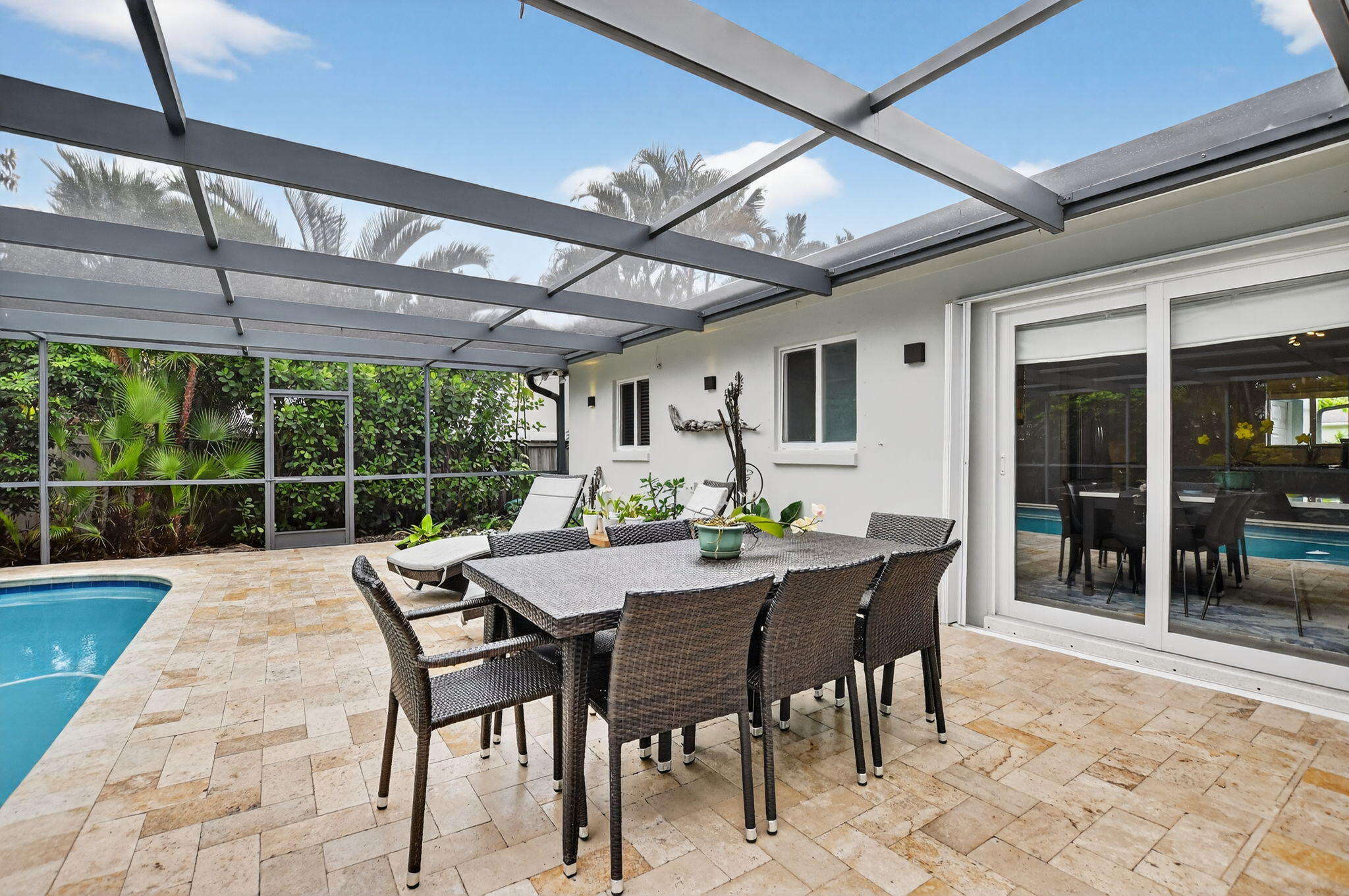 943 Southwest 7th Street Boca Raton, FL 33486 - Photo 37 of 53 Travertine Patio