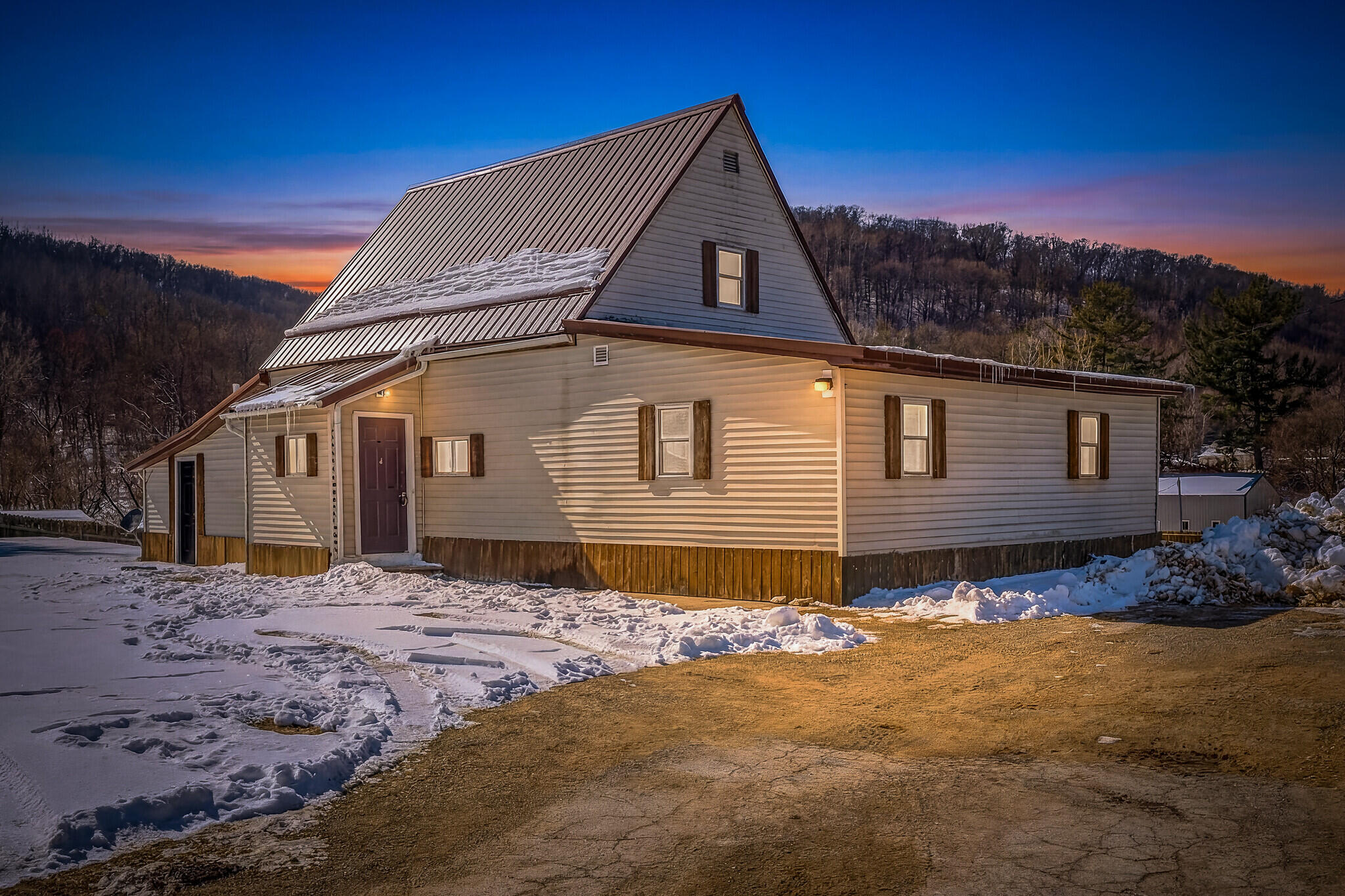 113 Railway Avenue Steuben, WI 54657 - Photo 1 of 1 01__DSC1646_twilight_db3ebf48f5594d8ba33