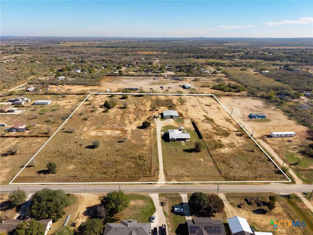 381 Schneider Road Seguin, TX 78155 - Photo 44 of 46 an aerial view of residential houses with outdoor space