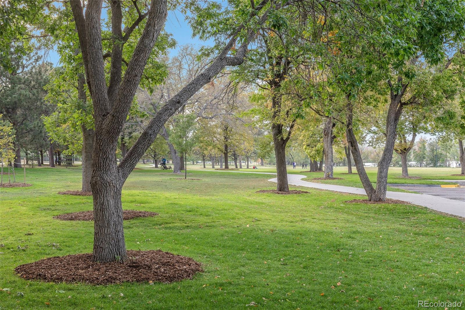 2325 Perry Street Denver, CO 80212 - Photo 33 of 39 a view of a garden with trees