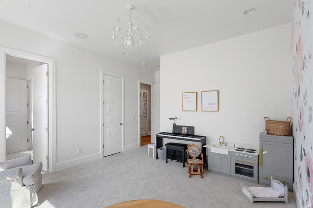 2917 Old Farm Road Washington, UT 84780 - Photo 61 of 105 Office featuring light colored carpet and suspended lighting