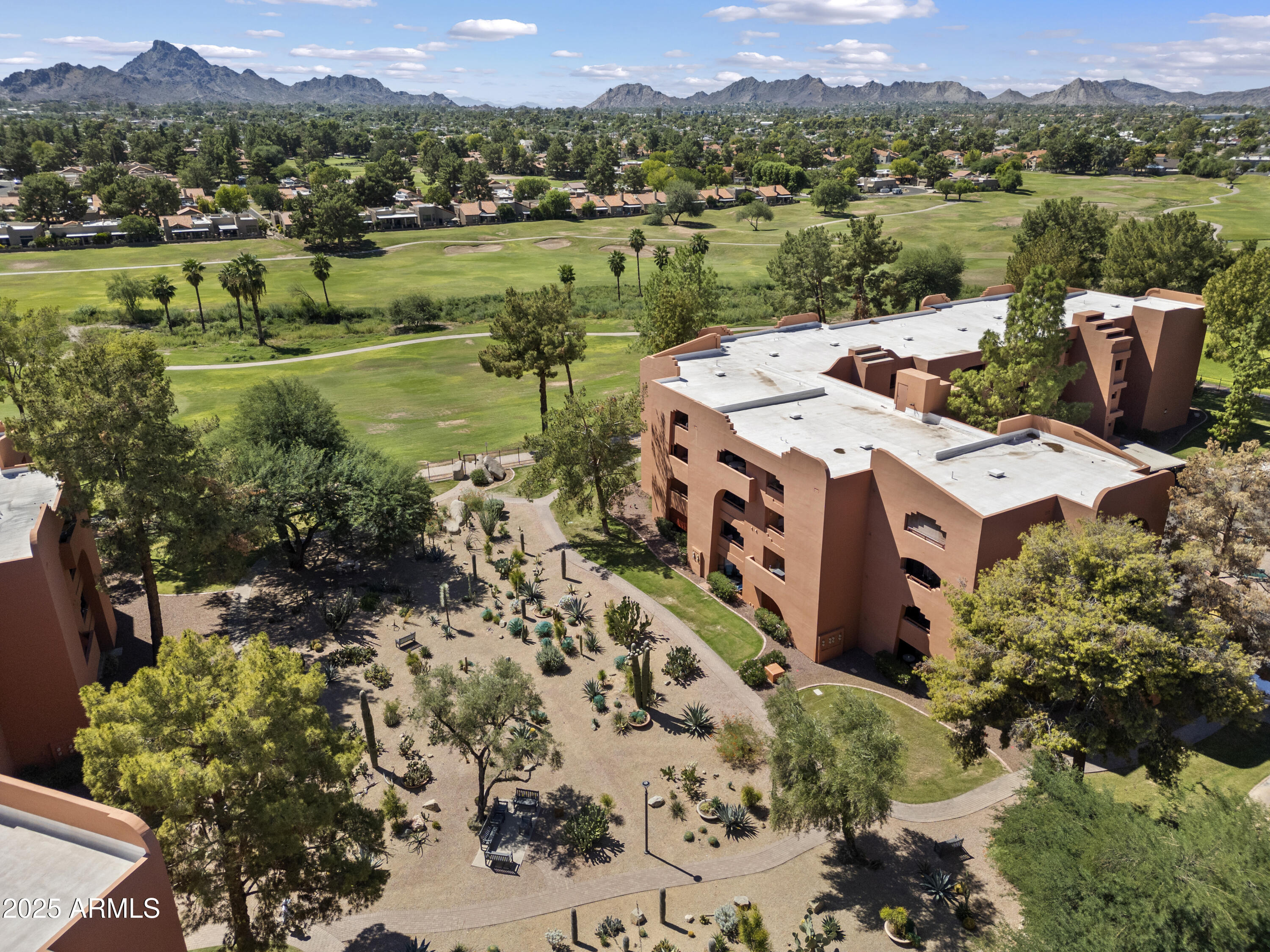 4303 East Cactus Road, Unit 222 Phoenix, AZ 85032 - Photo 26 of 38 Aerial view of grounds and surroundings