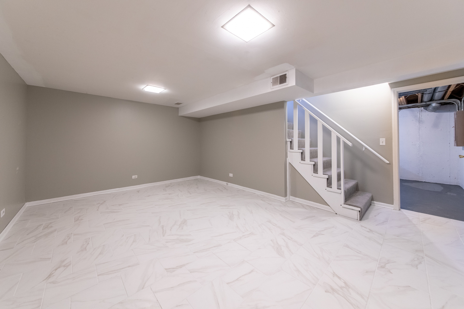 2148 Rugen Road, Unit B Glenview, IL 60026 - Photo 18 of 23 a view of an empty room with stairs
