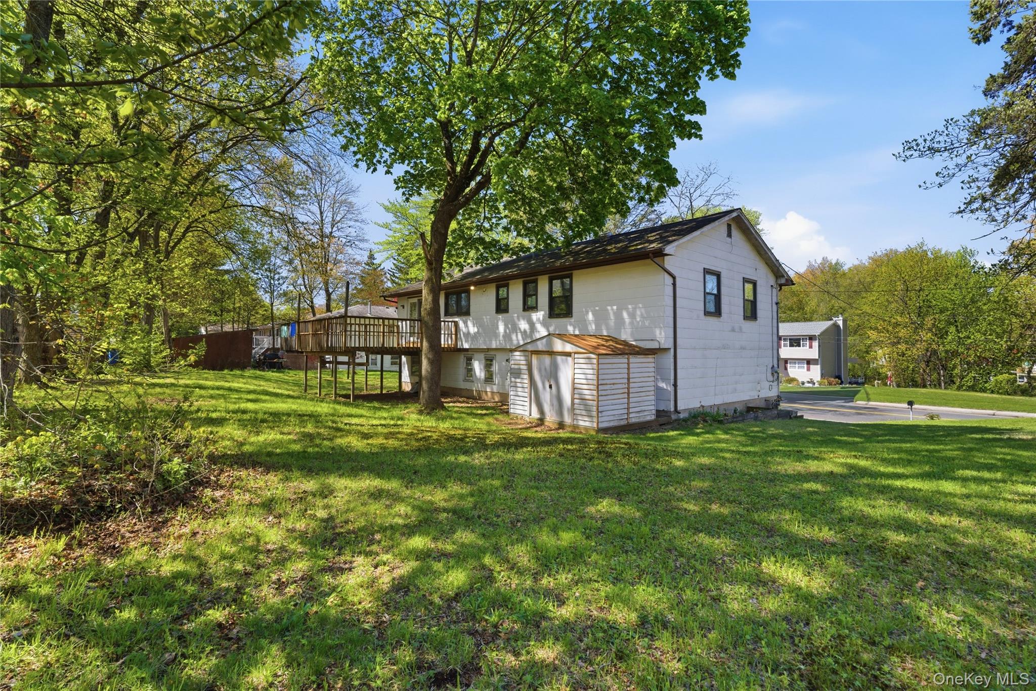 400 South Little Tor Road New City, NY 10956 - Photo 18 of 18 Large, Level Back Yard