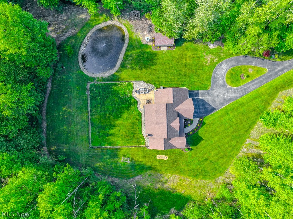 3991 North Myers Road Geneva, OH 44041 - Photo 43 of 43 Overhead view. Top of picture is North!