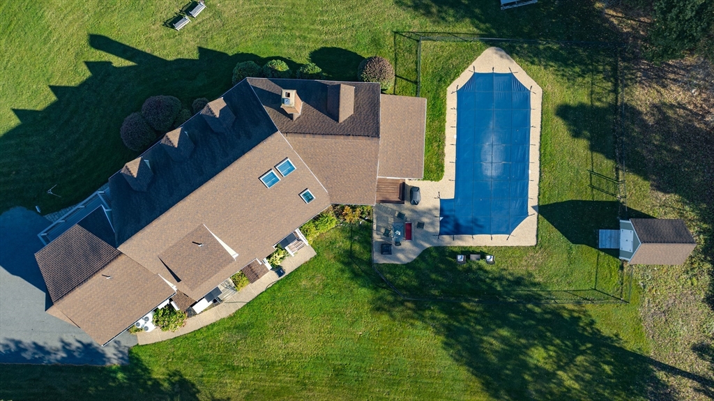 61 Turkey Hill Road West Newbury, MA 01985 - Photo 3 of 42 an aerial view of house with yard