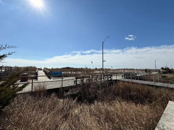 a view of a terrace with sitting area