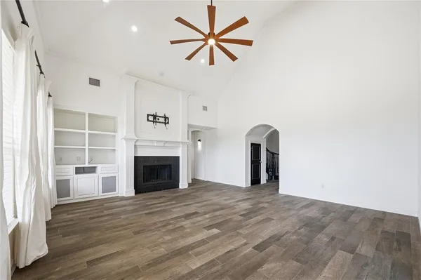 a view of a room with a sink and cabinet