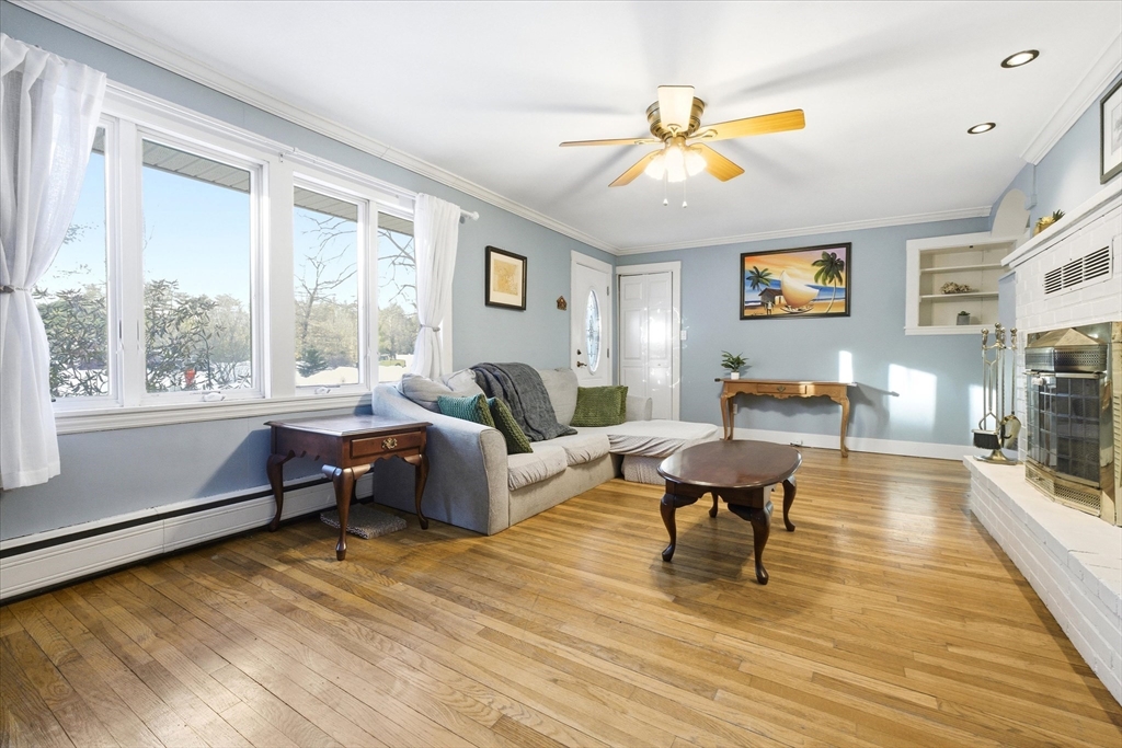 16 Worcester Road Townsend, MA 01469 - Photo 15 of 42 a living room with furniture and a wooden floor