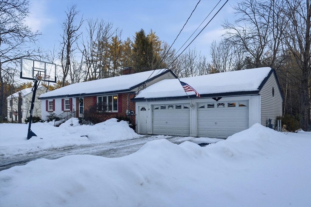 16 Worcester Road Townsend, MA 01469 - Photo 2 of 42 a view of a house with a snow in front of it
