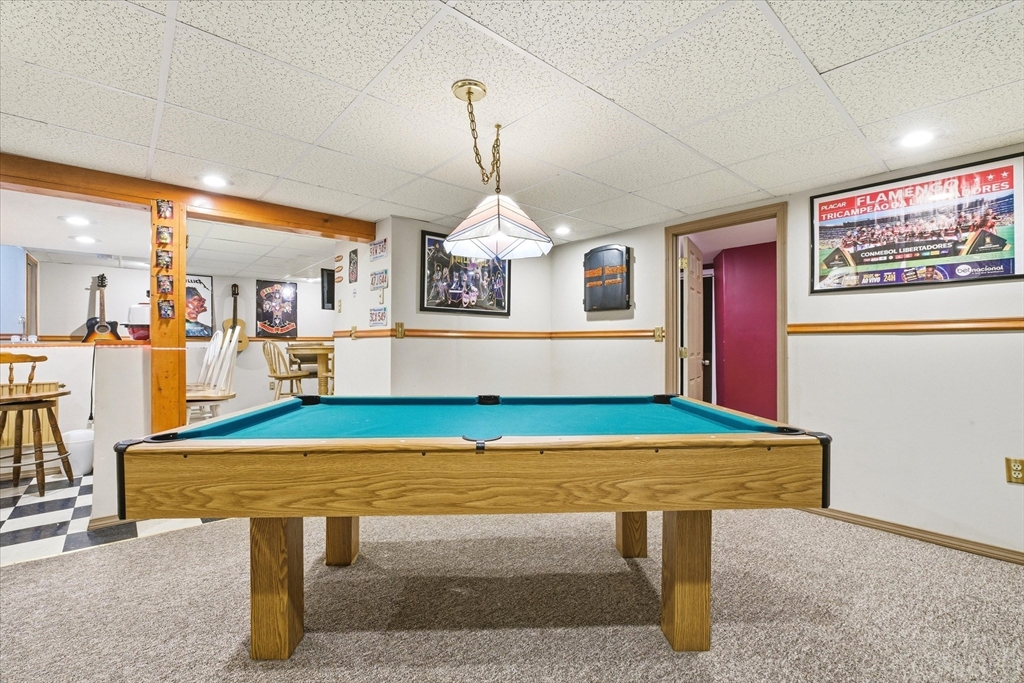 16 Worcester Road Townsend, MA 01469 - Photo 31 of 42 a room with pool table and windows
