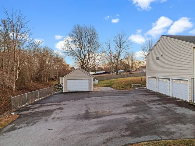 a view of a house with roof deck
