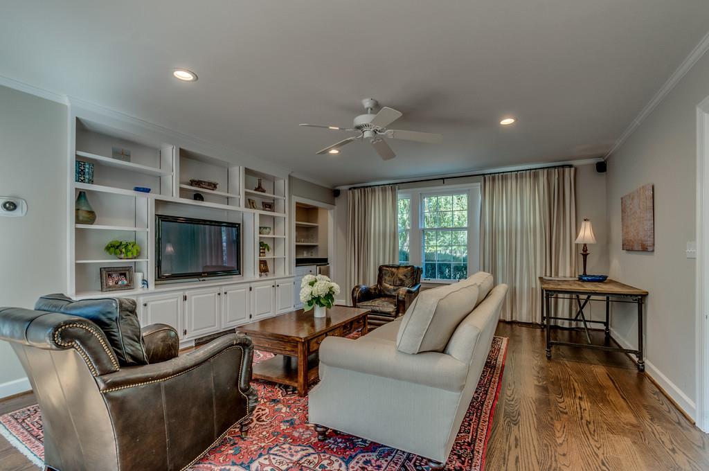 138 Alton Road Nashville, TN 37205 - Photo 15 of 29 Custom Built-Ins. Great Natural Light. Custom Drapery.