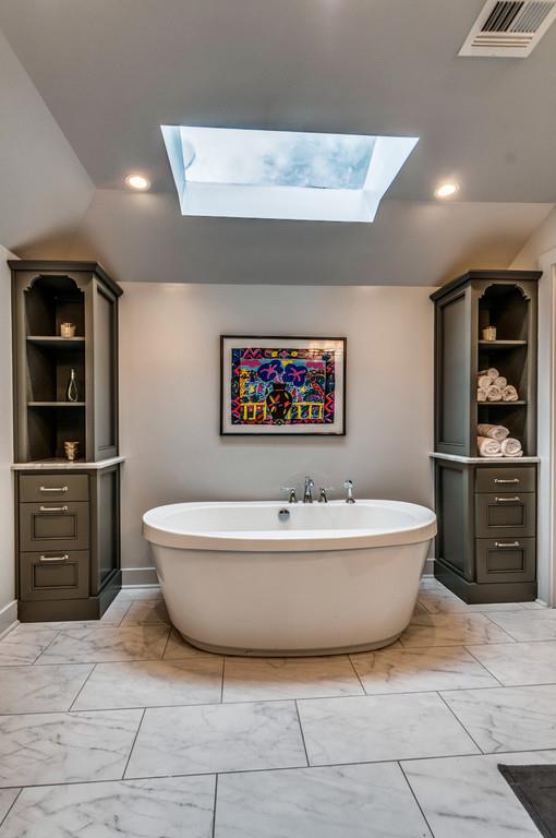 138 Alton Road Nashville, TN 37205 - Photo 22 of 29 Master Bath, Newly Renovated. Designed by Ashley Rohe