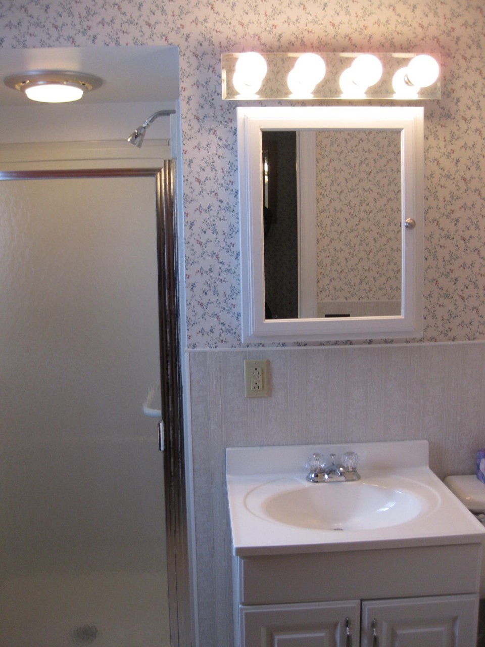 600 River Road Clarksburg, MA 01247 - Photo 16 of 20 a bathroom with a sink and a mirror