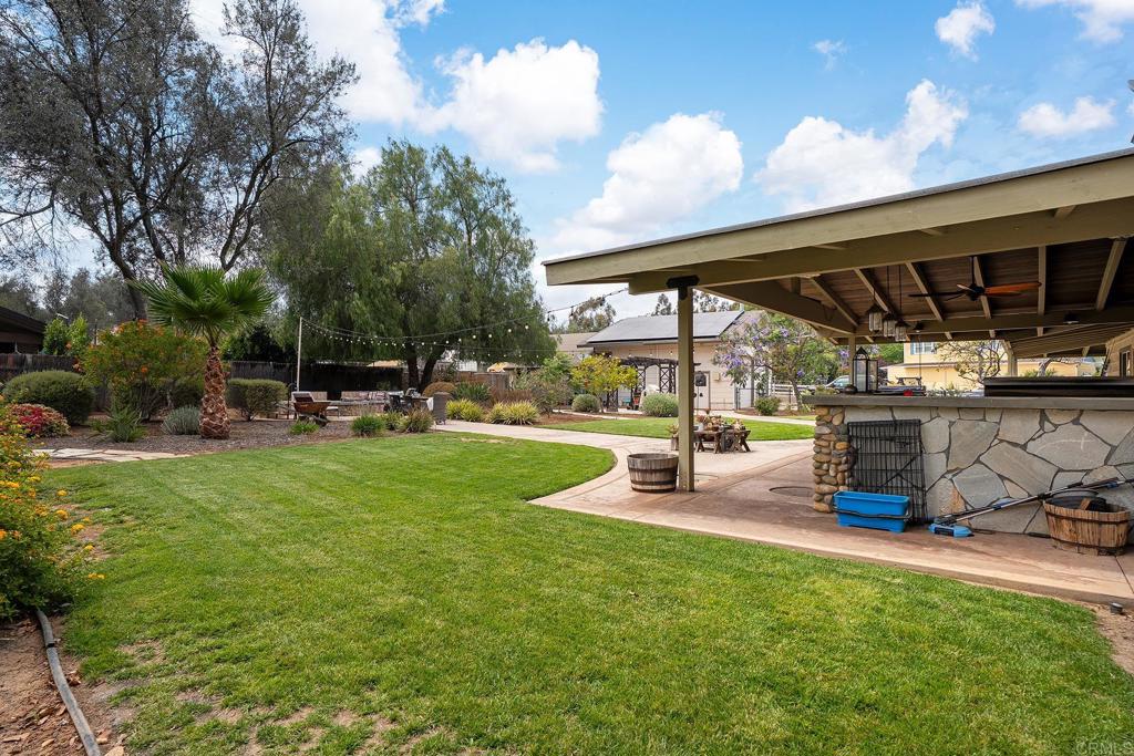 2430 Geyer Lane Alpine, CA 91901 - Photo 34 of 60 a view of a backyard with sitting area