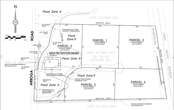an aerial view of a house with a outdoor space
