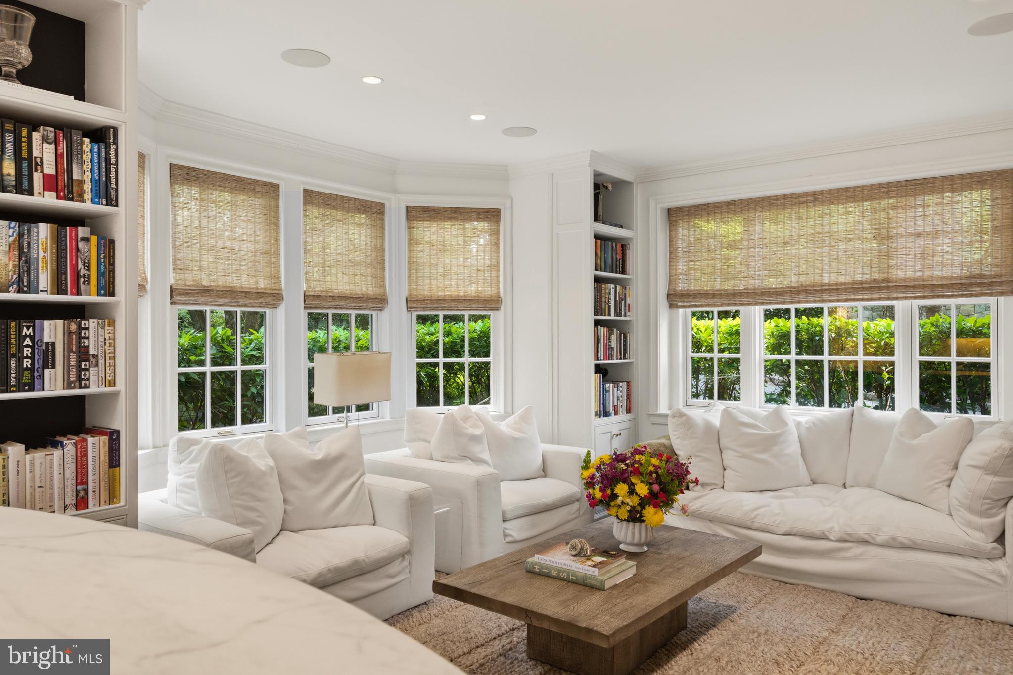 2931 Foxhall Road Northwest Washington, DC 20016 - Photo 20 of 62 a living room with furniture and a large window