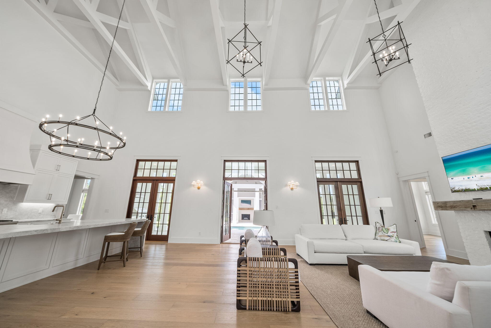 107 Golfridge Dr Inlet Beach Inlet Beach, FL 32461 - Photo 23 of 104 Architectural beams & lighting