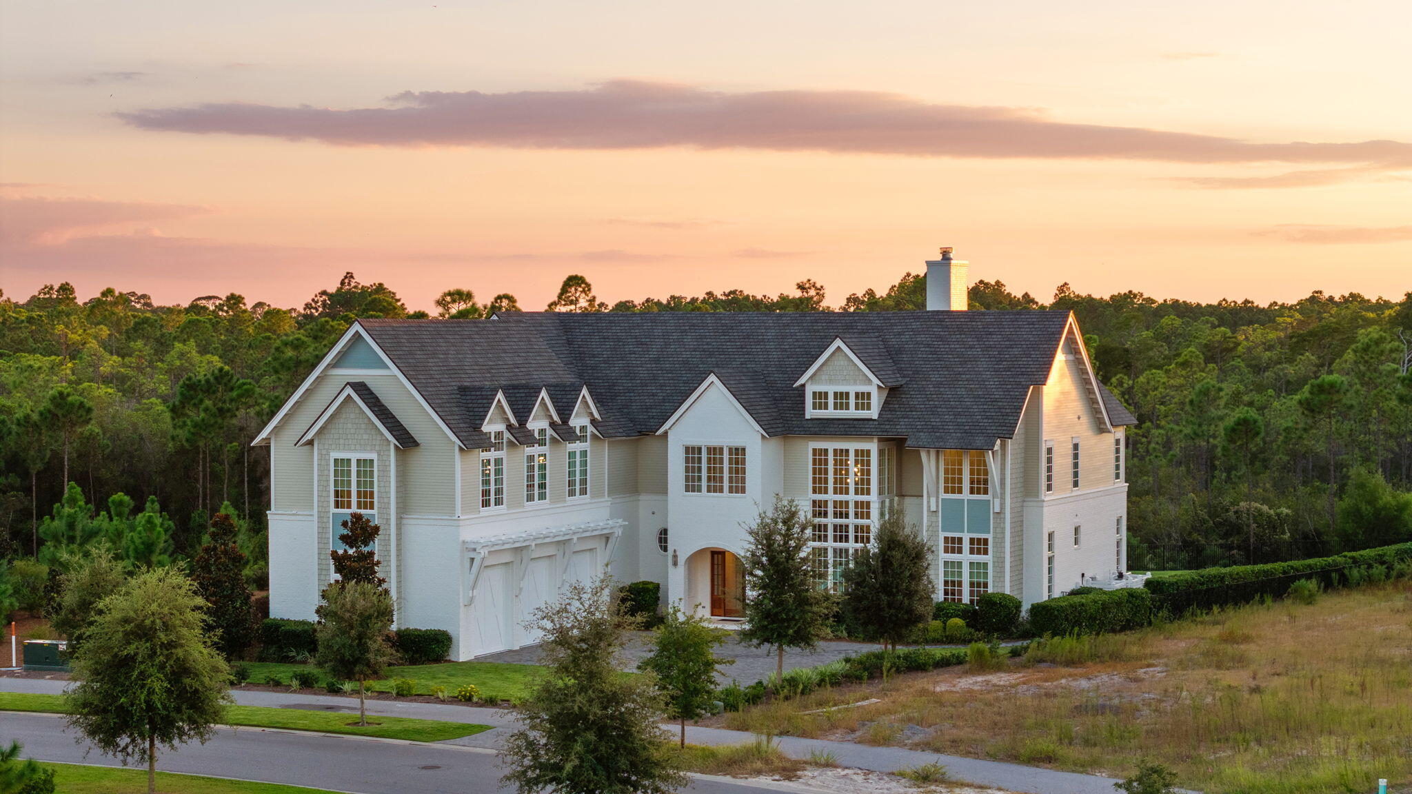 107 Golfridge Dr Inlet Beach Inlet Beach, FL 32461 - Photo 99 of 104 Home at sunset