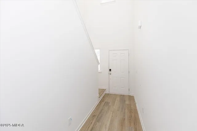 a view of a small space