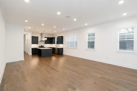 a view of kitchen and window