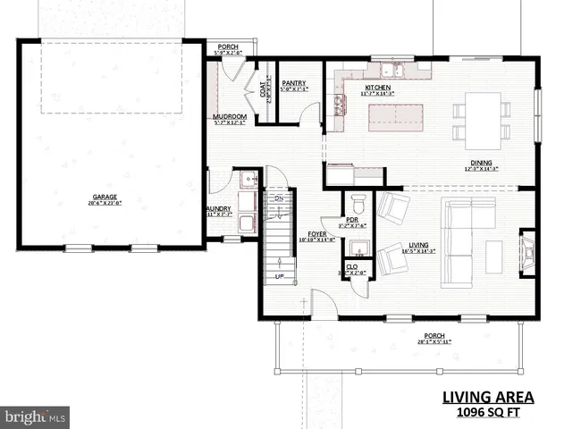 a picture of a floor plan
