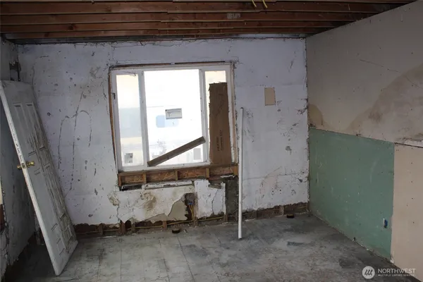 a view of a door