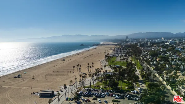 a view of beach and ocean