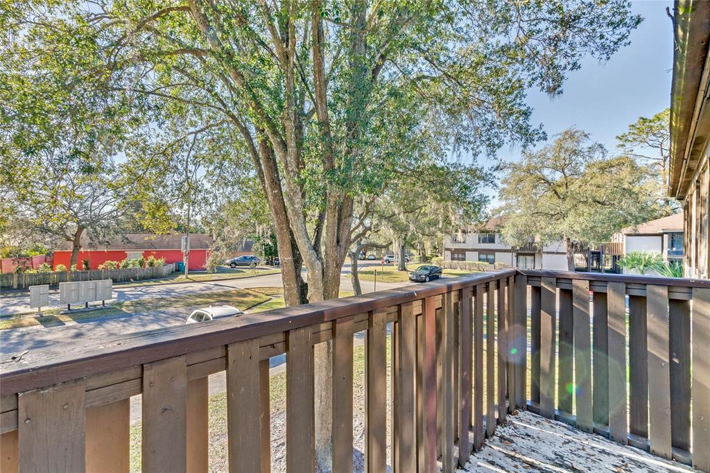 4907 Lake Ridge Road, Unit H Orlando, FL 32808 - Photo 14 of 14 a view of street from balcony