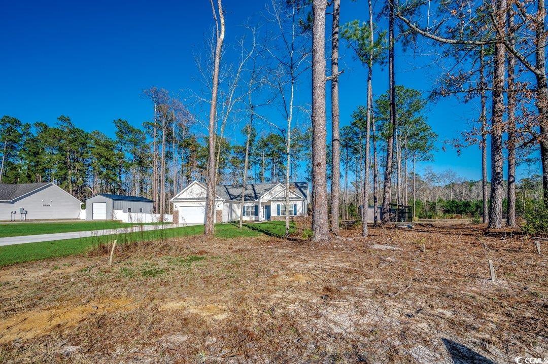 477 Cane Branch Road Loris, SC 29569 - Photo 27 of 27 View of yard featuring a garage