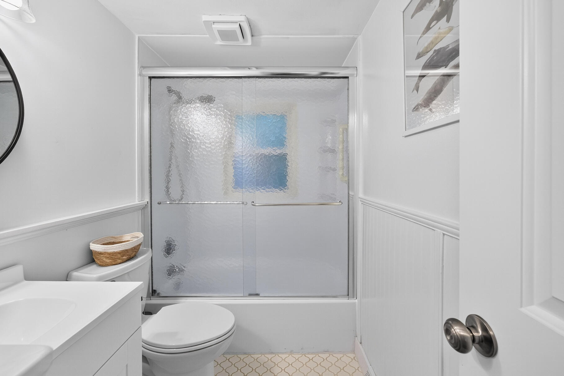 53 Main Street Sandwich, MA 02563 - Photo 20 of 33 a bathroom with a toilet and a shower