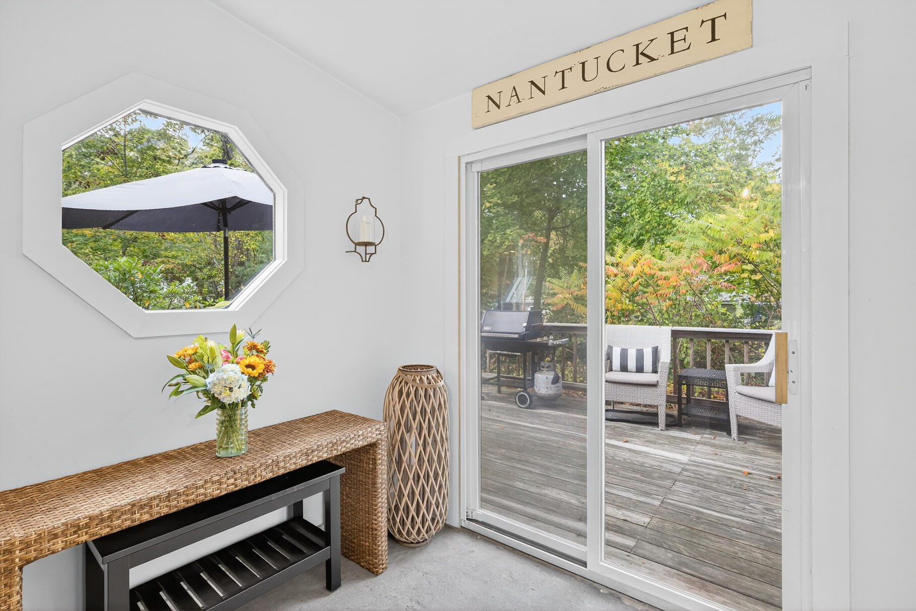 53 Main Street Sandwich, MA 02563 - Photo 9 of 33 a view of a workspace with furniture and a window