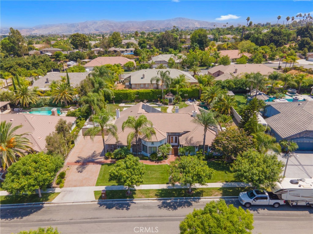 2885 Citrocado Ranch Street Corona, CA 92881 - Photo 45 of 51 an aerial view of residential houses with outdoor space and street view