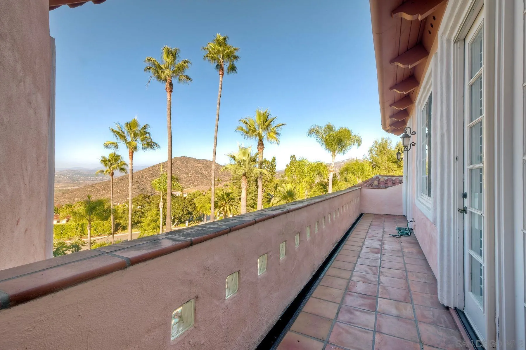 13455 Old Winery Road Poway, CA 92064 - Photo 29 of 46 a view of balcony with flower plants