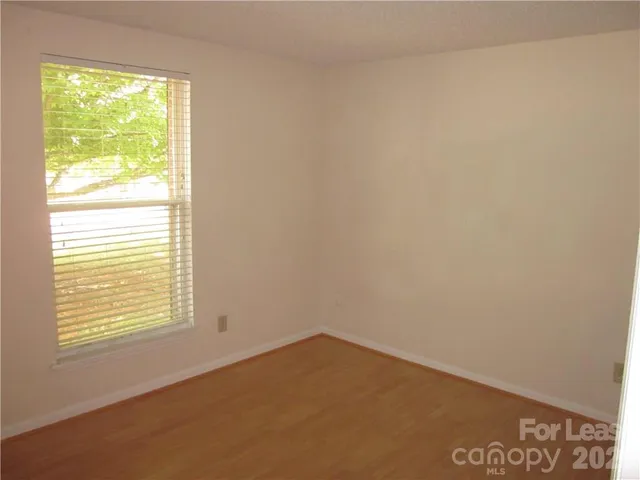 a view of small space with racks on the wall