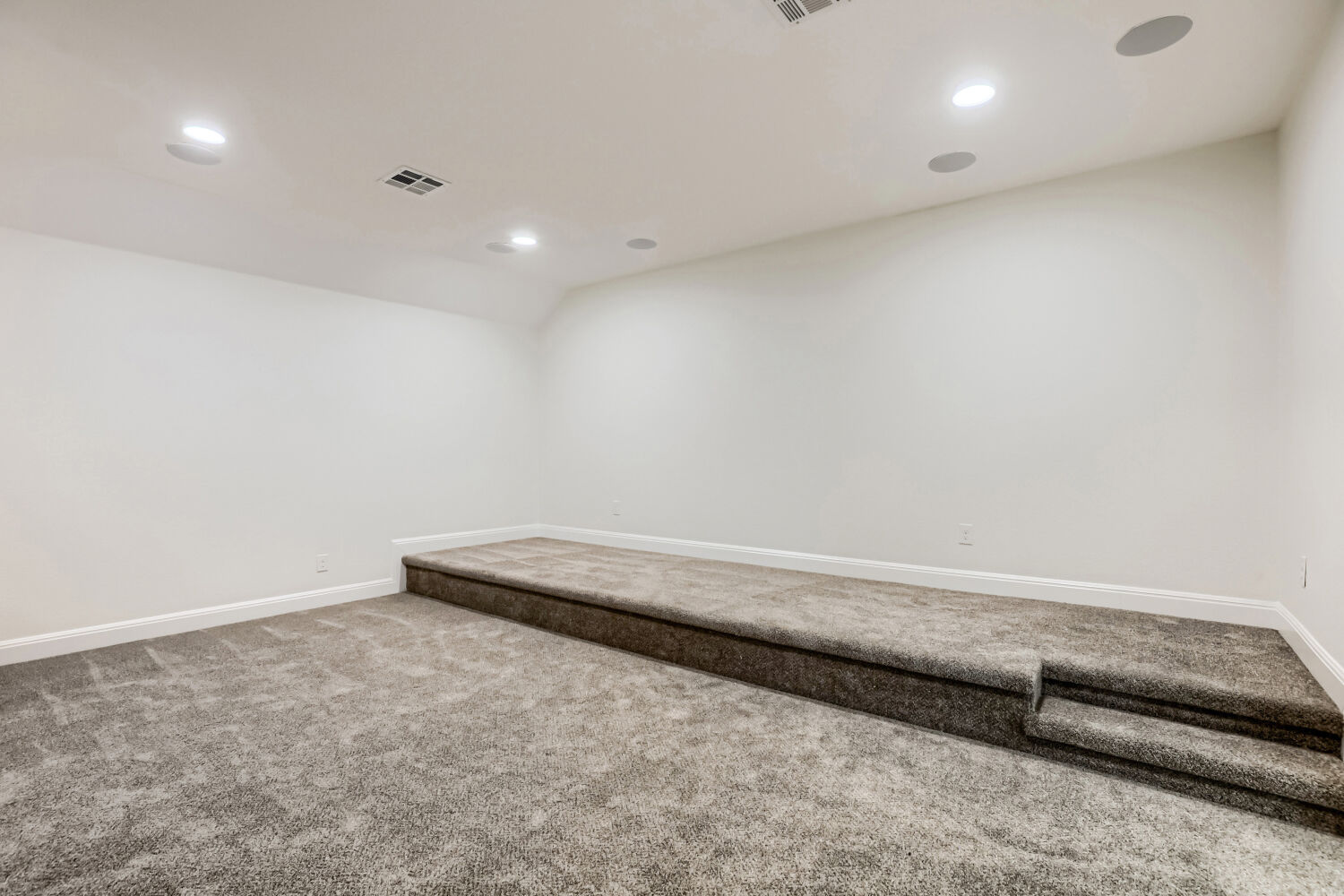 19205 Burrowbridge Road Pflugerville, TX 78660 - Photo 23 of 38 Tiered media room wired for sound and A/V ready for your favorite flicks