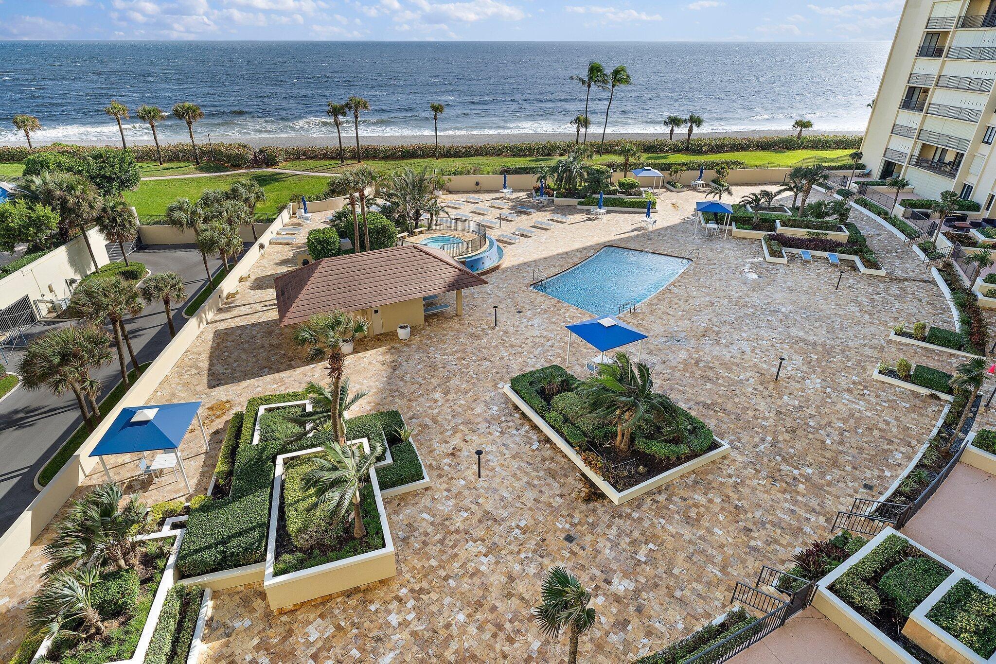 100 Ocean Trail Way, Unit 609 Jupiter, FL 33477 - Photo 32 of 66 a view of a water with an outdoor space